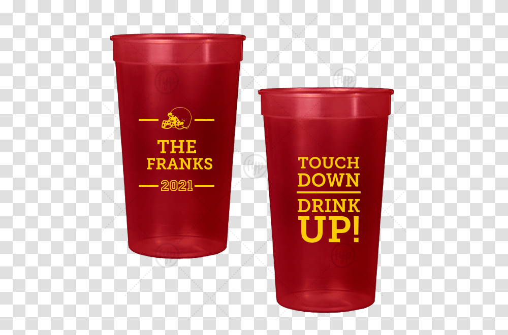 Our Custom Red 22 Oz Stadium Cup With Matte Flaming Lips Jodrell Bank, Bucket Transparent Png