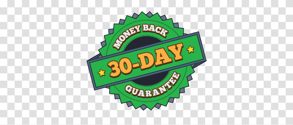 Our Day Money Back Guarantee, Logo, Trademark, Badge Transparent Png