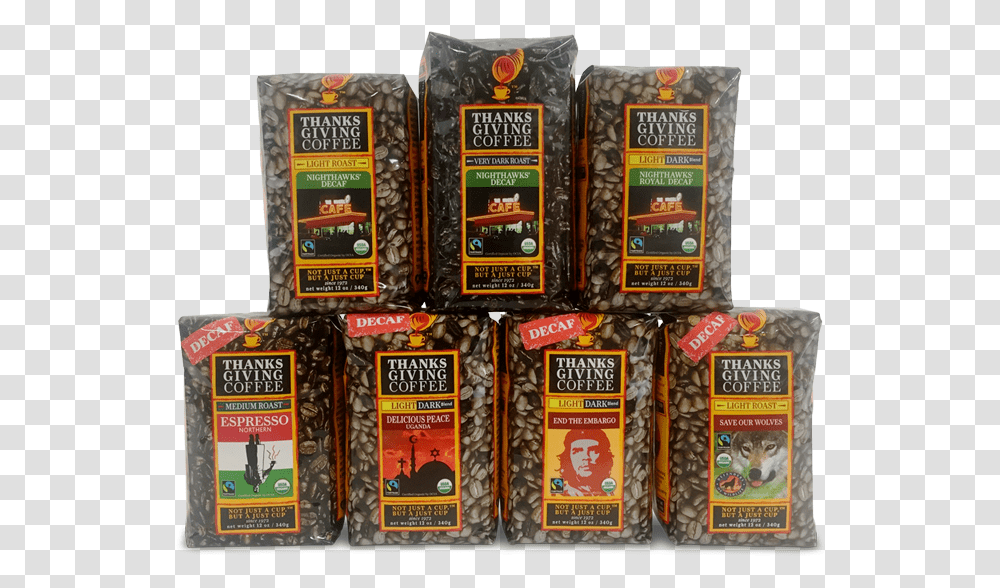 Our Decaf Coffees Food Grain, Plant, Book, Vegetable, Snack Transparent Png