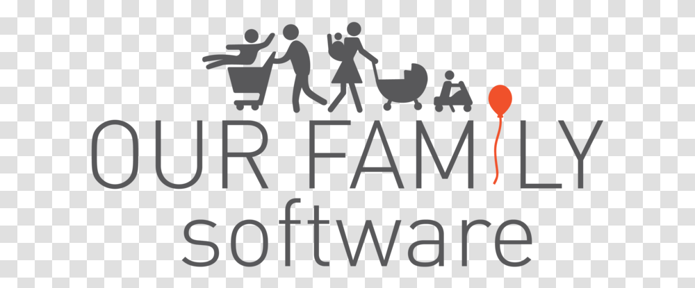 Our Family Software Updated Logo 01 V Silhouette, Word, Alphabet Transparent Png