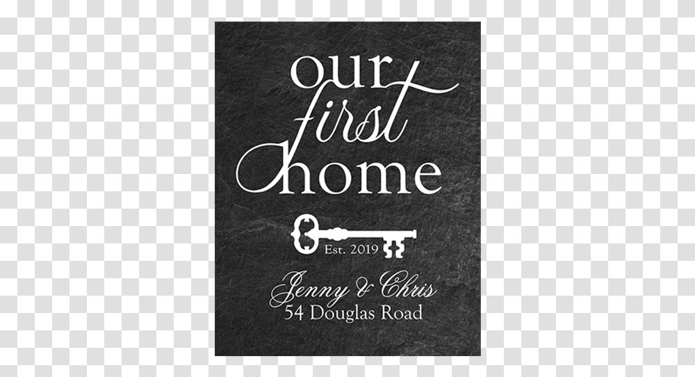 Our First Home Wood Panel SignClass Calligraphy, Novel, Book, Alphabet Transparent Png