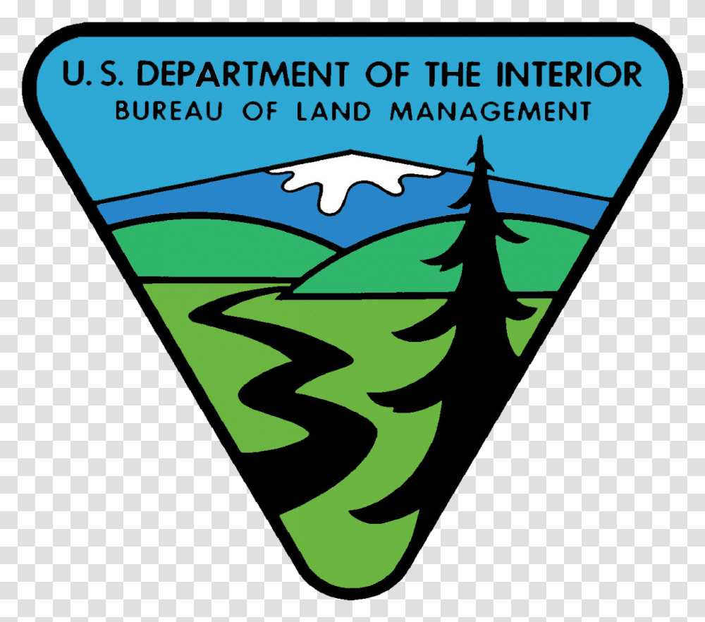 Our Forests - Ssi Bureau Of Land Management Logo, Symbol, Plectrum, Poster, Advertisement Transparent Png