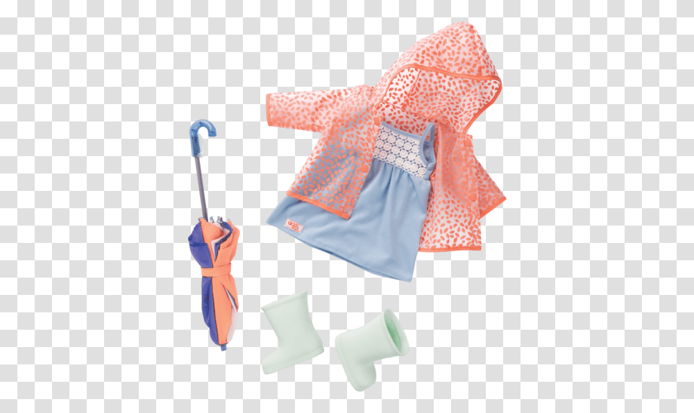 Our Generation Doll Raincoat, Apparel, Robe, Fashion Transparent Png