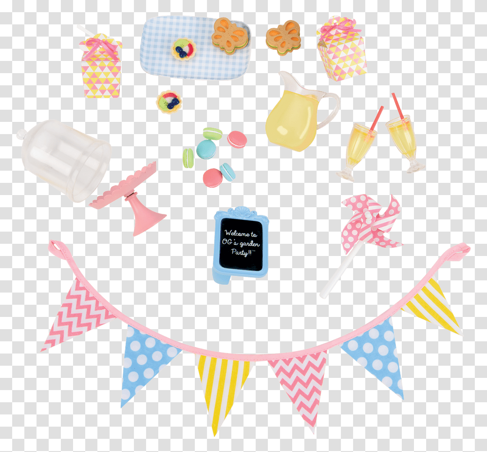 Our Generation Garden Party, Sweets, Food, Confectionery, Paper Transparent Png