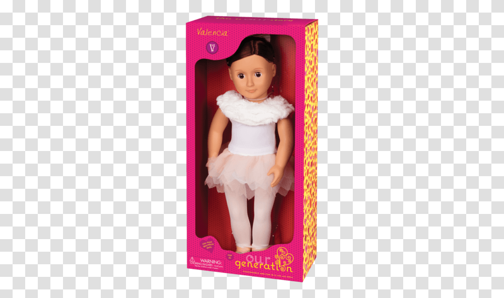 Our Generation Valencia Ballerina Valencia Our Generation Doll, Toy, Barbie, Figurine, Person Transparent Png