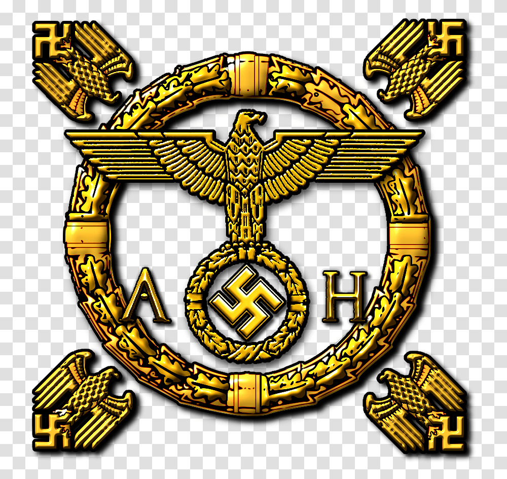 Our Hitler Emblems Of The Third Reich, Logo, Symbol, Trademark, Badge Transparent Png