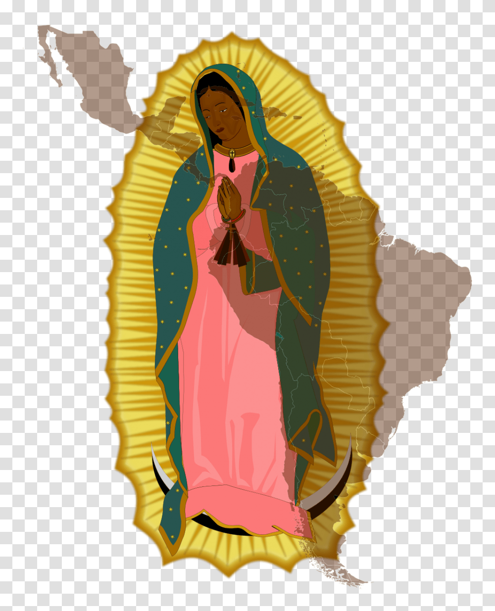 Our Lady Of Guadalupe, Person, Animal Transparent Png