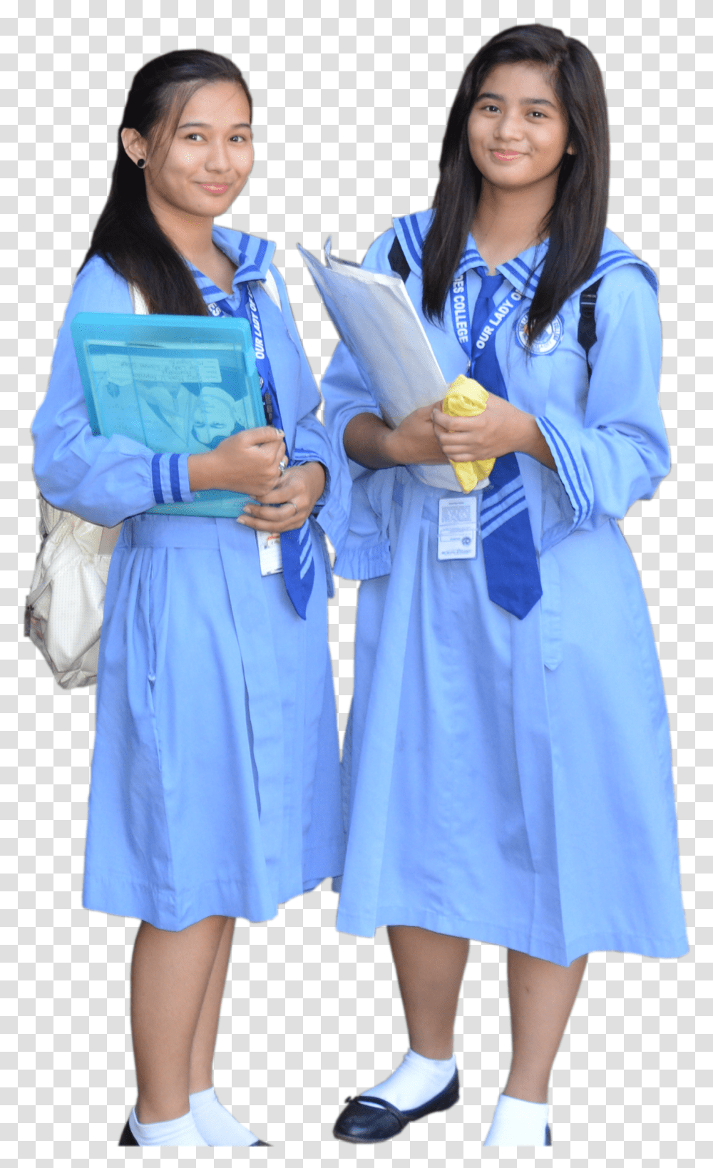 Our Lady Of Lourdes College Uniform, Shoe, Footwear, Person Transparent Png