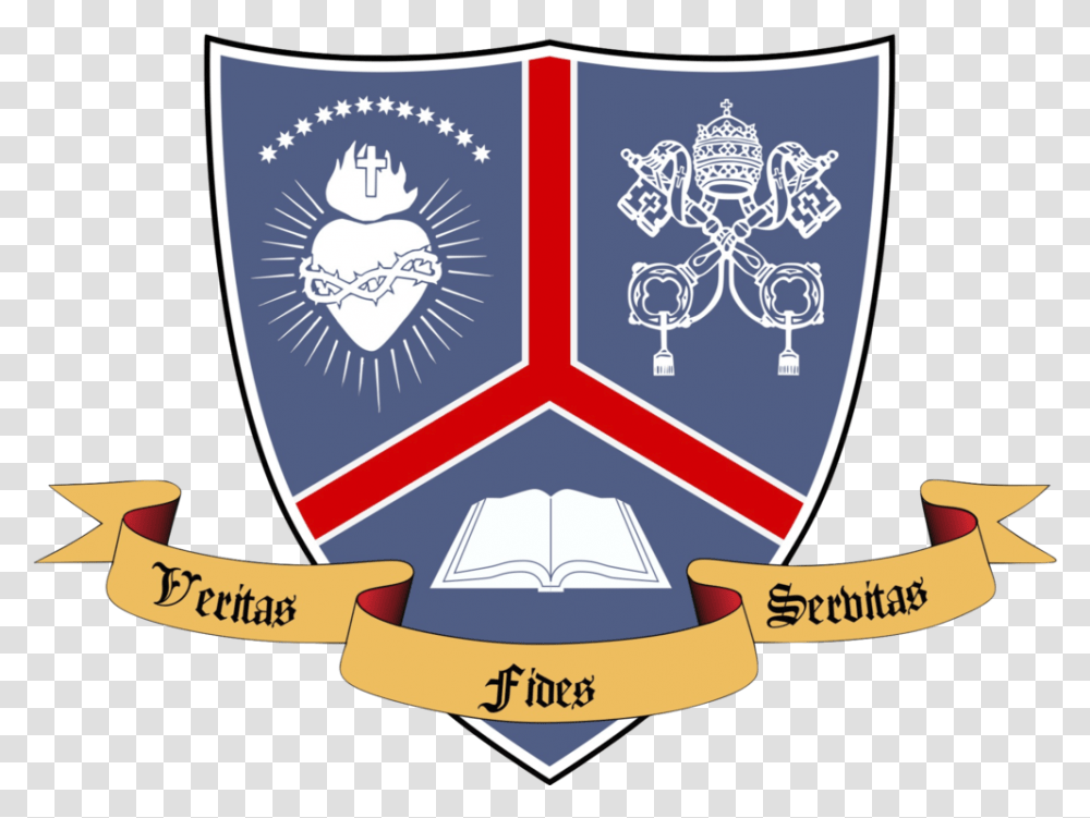 Our Lady Of The Sacred Heart Academy Hillsdale College Logo, Label, Text, Symbol, Armor Transparent Png