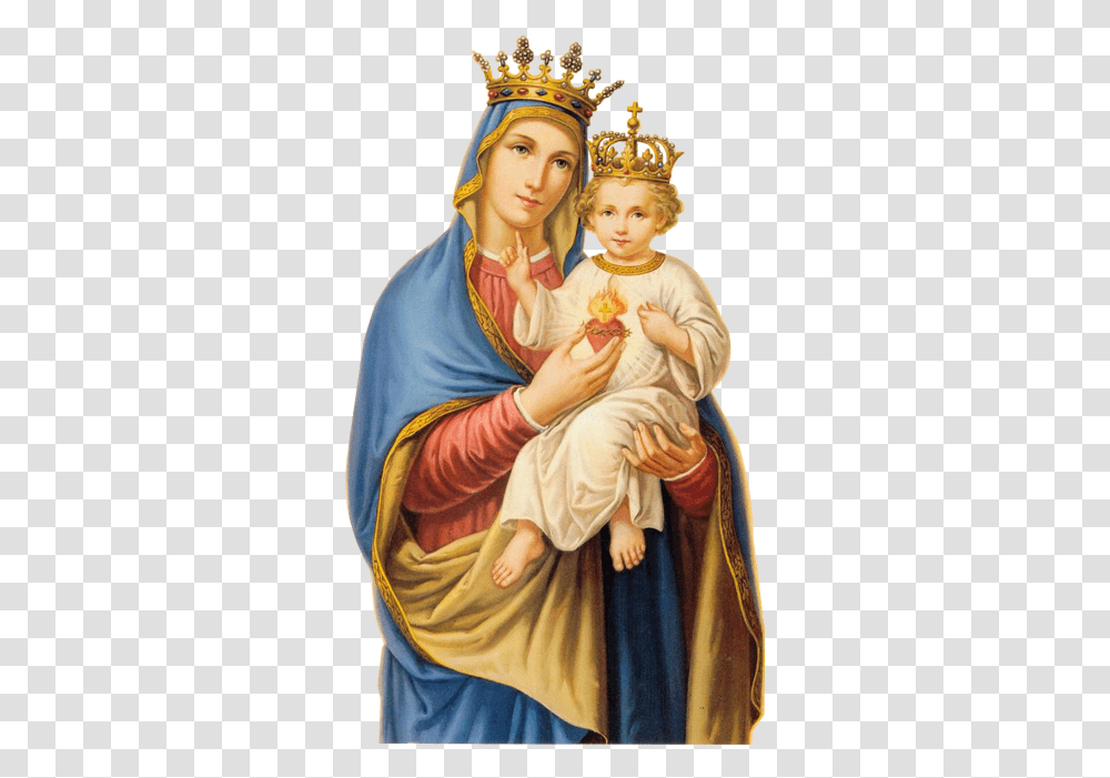 Our Lady Of The Sacred Heart Nuestra Del Sagrado Corazon, Person, Human, Clothing, Apparel Transparent Png