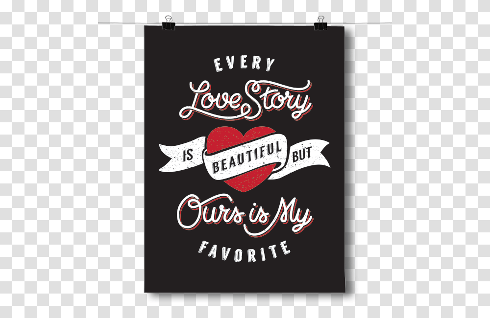 Our Love Story Greeting Card, Logo, Meal Transparent Png
