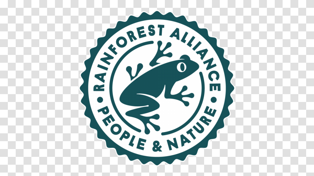 Our New Certification Seal Rainforest Alliance For Business Rainforest Alliance Certified, Wildlife, Animal, Frog, Amphibian Transparent Png