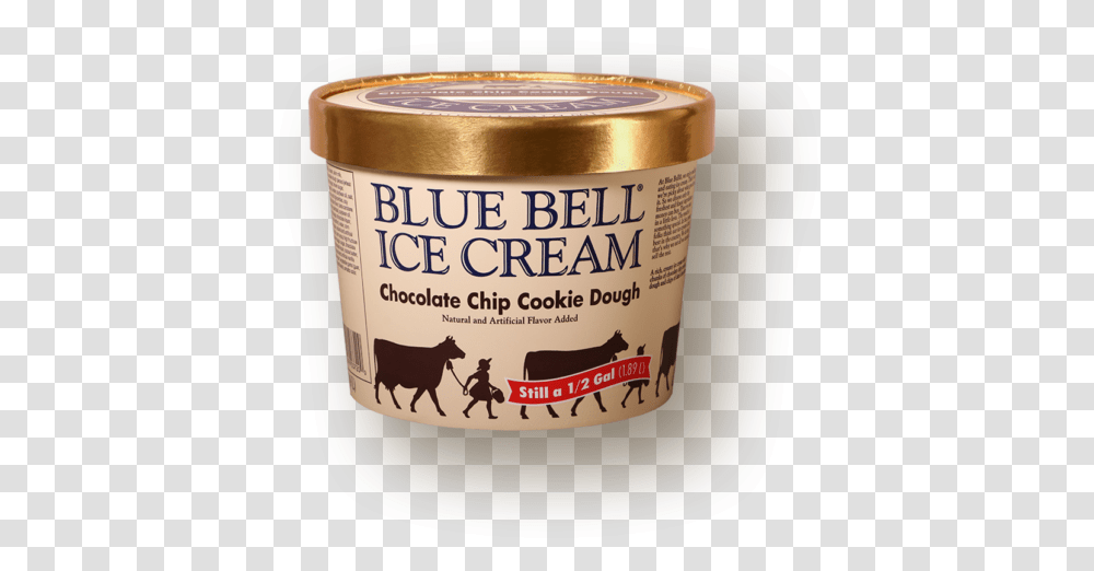 Our Products Blue Bell Creameries Cookie Dough Ice Cream Blue Bell, Tin, Can, Cow, Cattle Transparent Png
