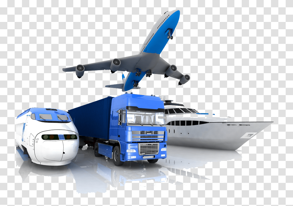 Our Services Circle World Logistic Transportation And Logistics, Vehicle, Aircraft, Airliner, Airplane Transparent Png