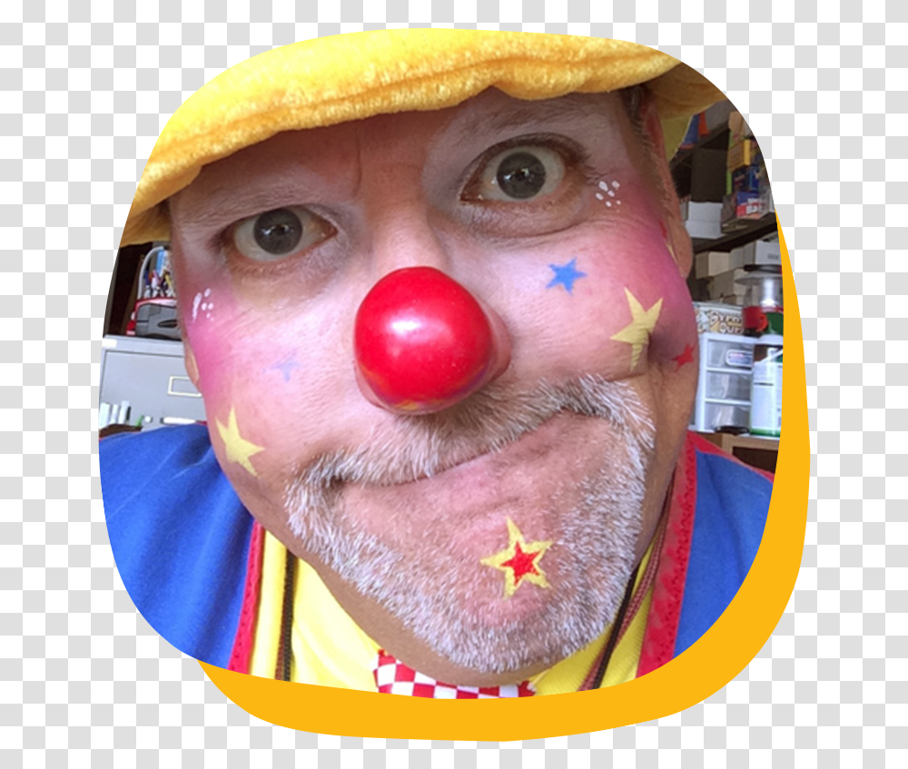 Our Story Boffo Image Clown, Performer, Person, Human, Hat Transparent Png