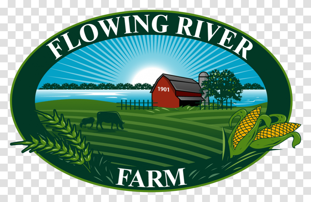 Our Story River Farm Logo, Building, Nature, Outdoors, Barn Transparent Png