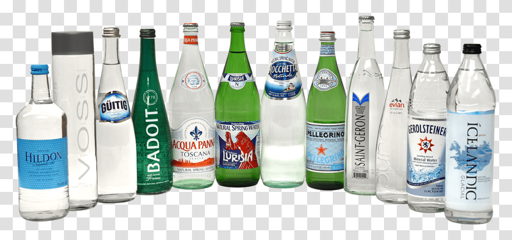 Our Top 12 Gold Medal Waters In Glass Bottles Artesian Water Glass Bottle, Beverage, Drink, Pop Bottle, Beer Transparent Png