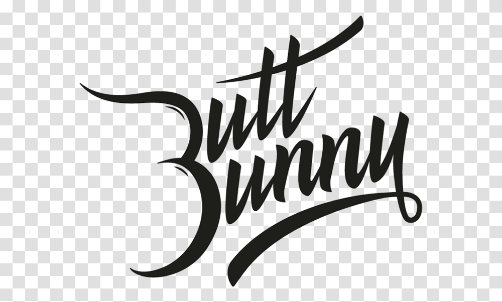 Our Very Own Designer Toy Butt Bunny Is All Bodacious Calligraphy, Handwriting, Scissors, Blade Transparent Png