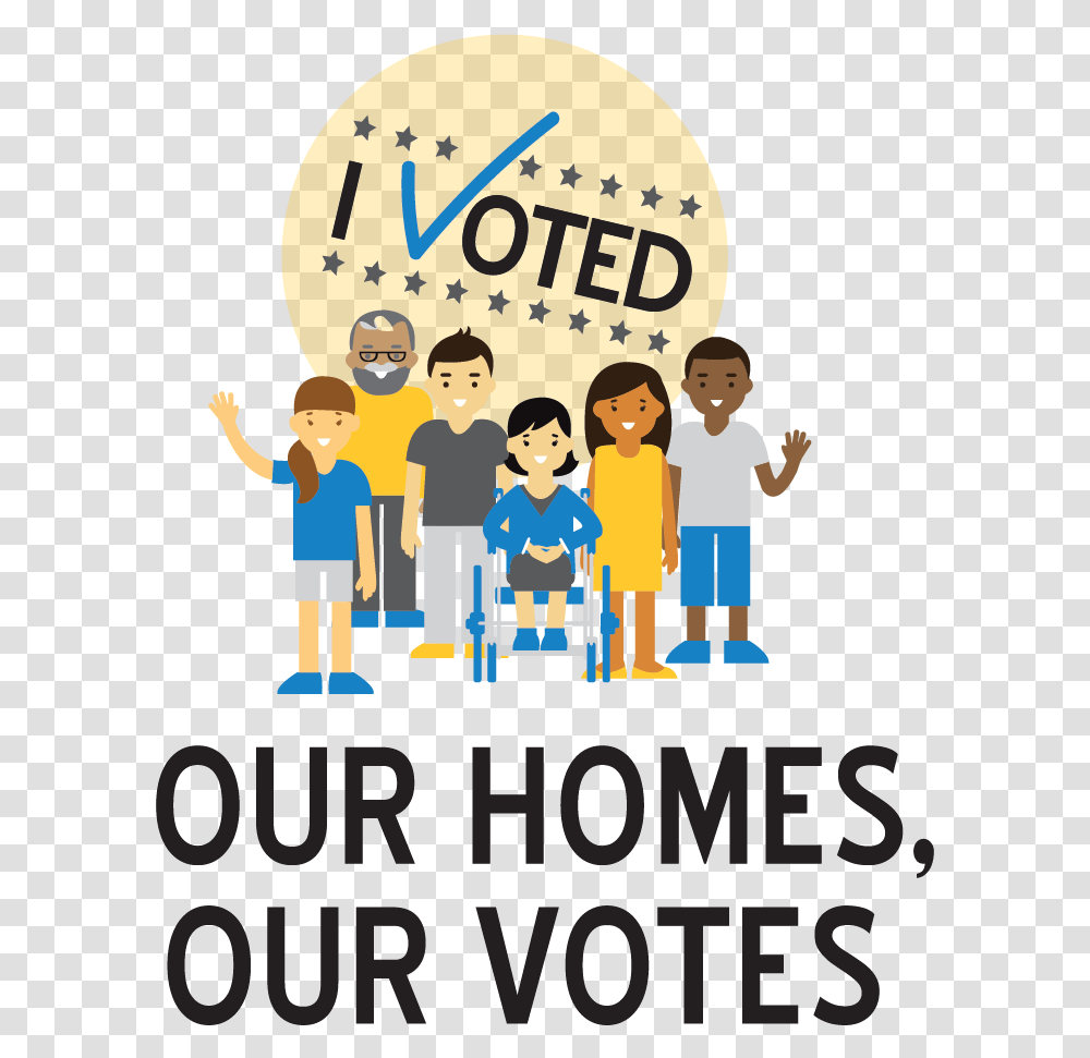 Our Votes Our Homes Our Voices, People, Person, Human, Family Transparent Png