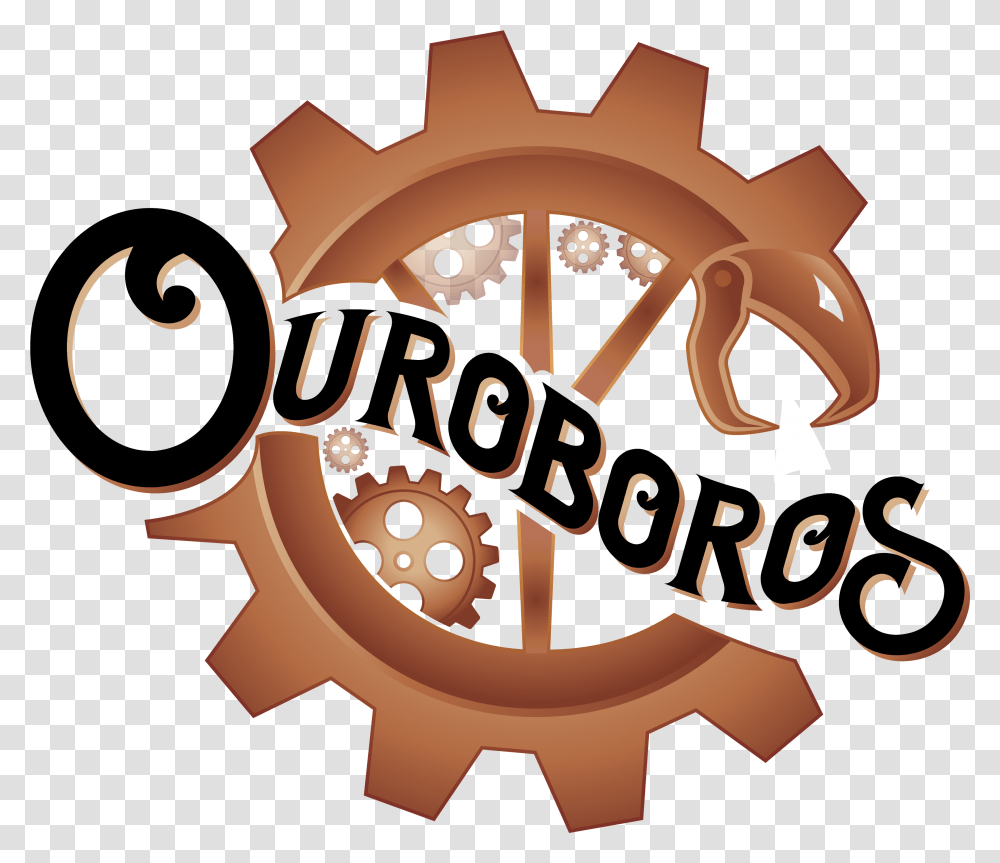 Ouroboros Illustration, Machine, Gear, Cross, Symbol Transparent Png