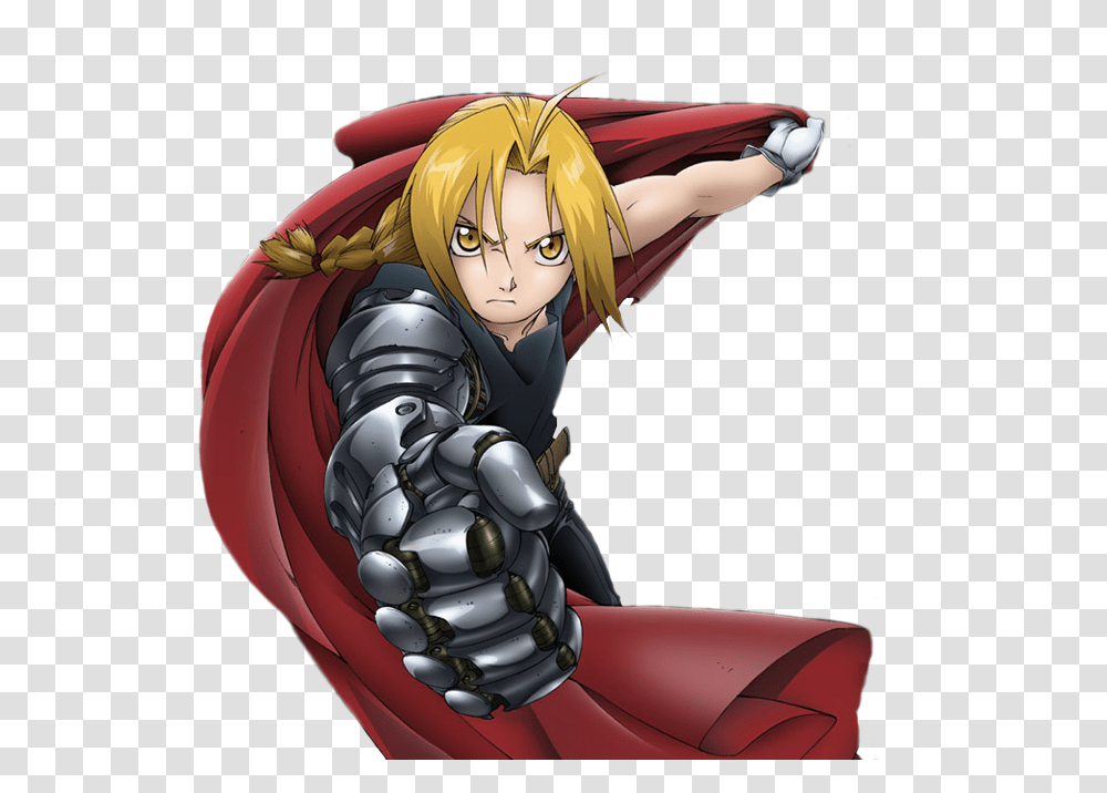 Out Of My 3 Favorite Anime Which Do You Like Best Anime Full Metal Edward Elrich, Comics, Book, Manga, Person Transparent Png