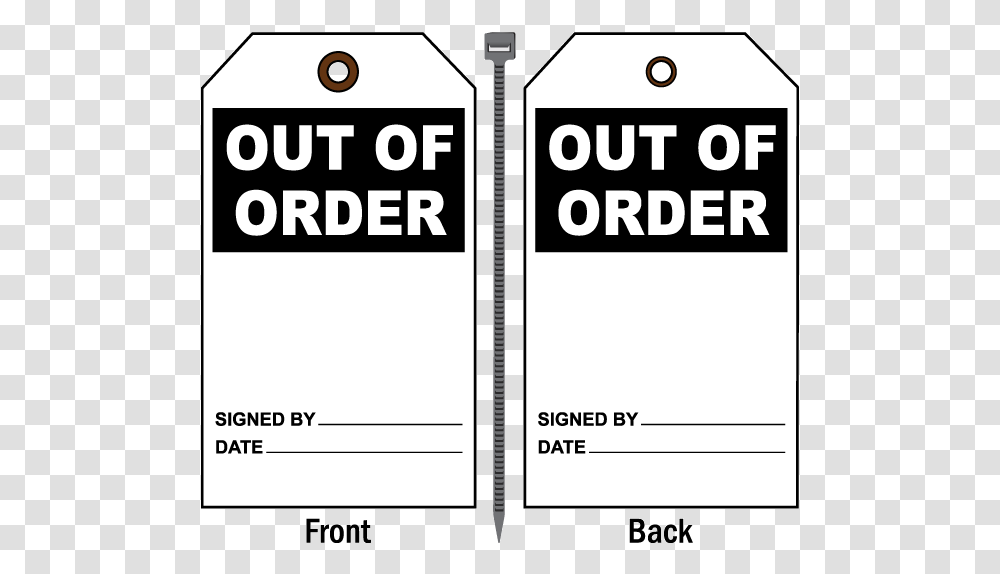 Out Of Order Tag, Label, Page, Word Transparent Png
