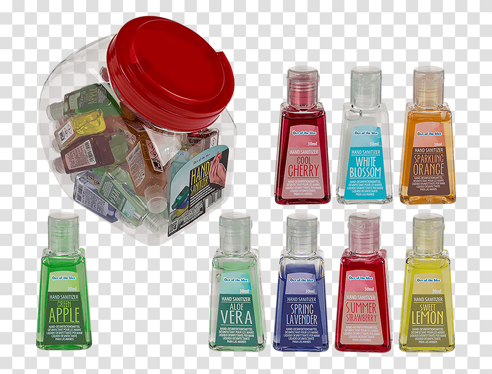 Out Of The Blue Hand Sanitizer, Bottle, Ink Bottle, Furniture, Cabinet Transparent Png