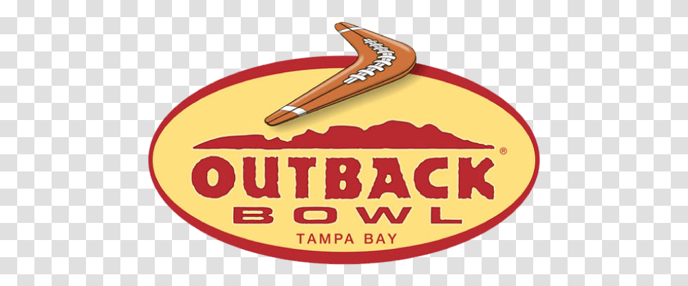 Outback Bowl 2019 Logo, Label, Food, Word Transparent Png