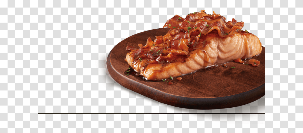 Outback Steakhouse Bourbon Salmon, Pork, Food, Bacon, Culinary Transparent Png