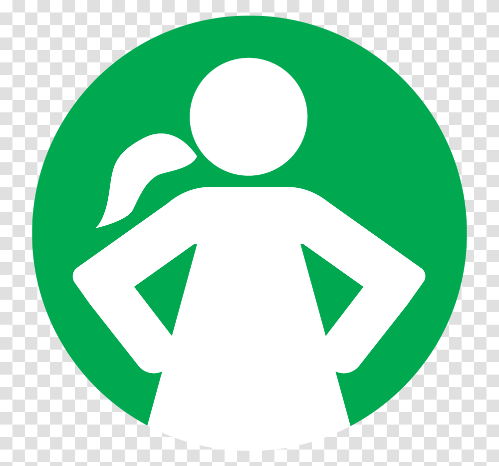 Outcomes Senseofself Girl Scout Icon, Logo, Trademark, Recycling Symbol Transparent Png