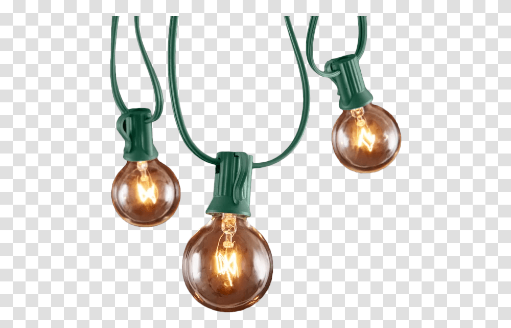 Outdoor 25 Bulb Globe String Lights Incandescent Light Bulb, Lightbulb, Lamp Transparent Png