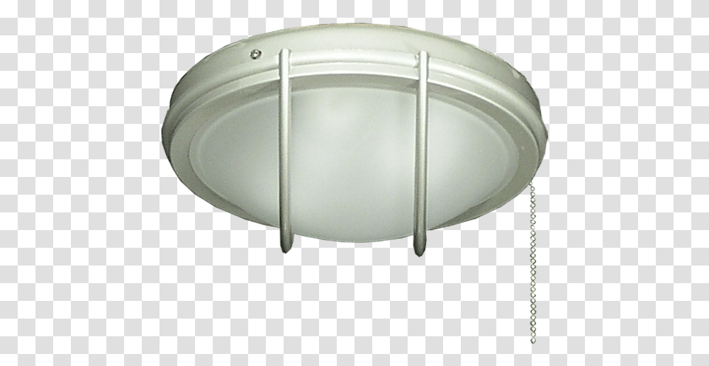 Outdoor Ceiling Fan Low Profile 2 Bulb Light With White Ceiling Fixture, Ceiling Light, Light Fixture, Lamp Transparent Png