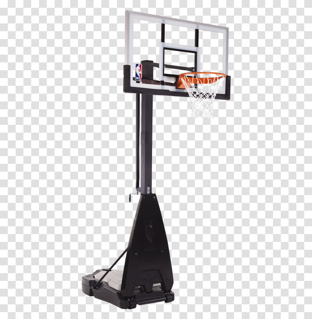 Outdoor Driveway Portable Basketball Hoop Spalding Ultimate Hybrid Base, Team Sport, Sports, Scale Transparent Png