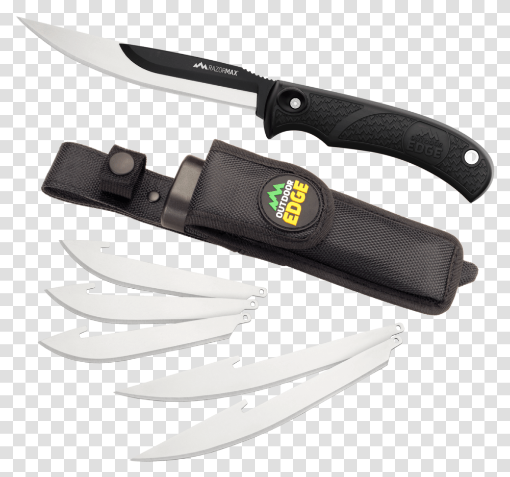 Outdoor Edge Fillet Blades, Knife, Weapon, Weaponry, Dagger Transparent Png