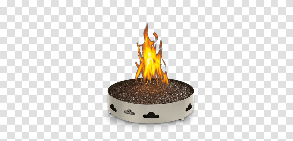 Outdoor Fire Pit 20 Patioflame Napoleon Propane Fire Pit, Bonfire, Birthday Cake, Dessert, Food Transparent Png