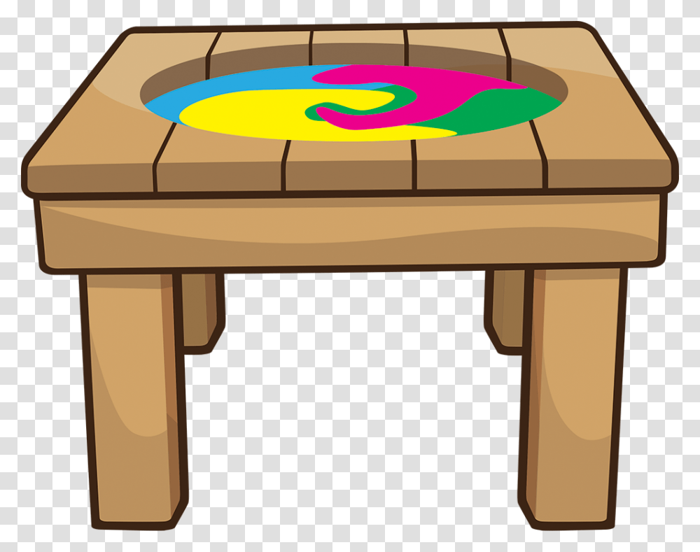 Outdoor Furniture For Primary School And Nursery Stool, Table, Desk, Coffee Table, Tabletop Transparent Png