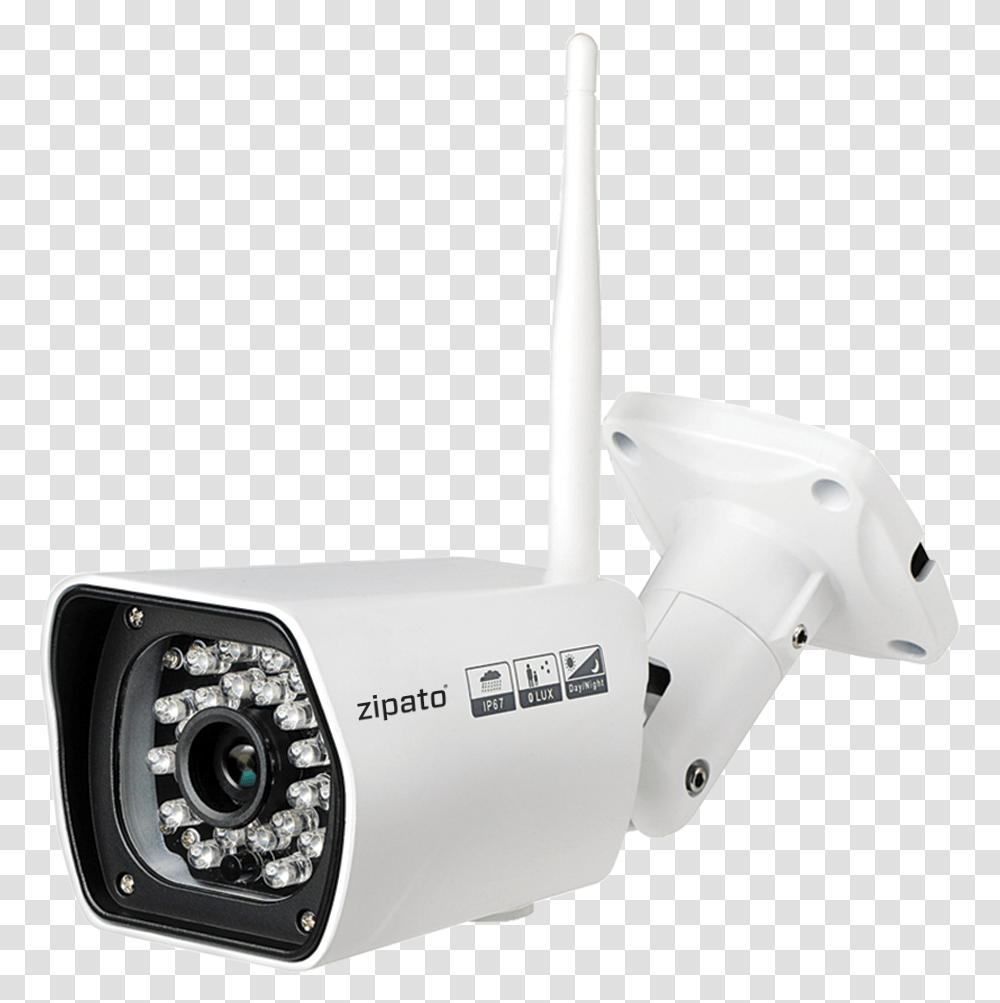 Outdoor Ip Camera Zipato Camera, Blow Dryer, Appliance, Hair Drier, Hammer Transparent Png