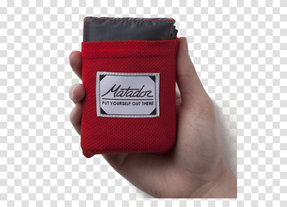 Outdoor Pocket Blanket Gift Set Wallet, Person, Human, Hand Transparent Png