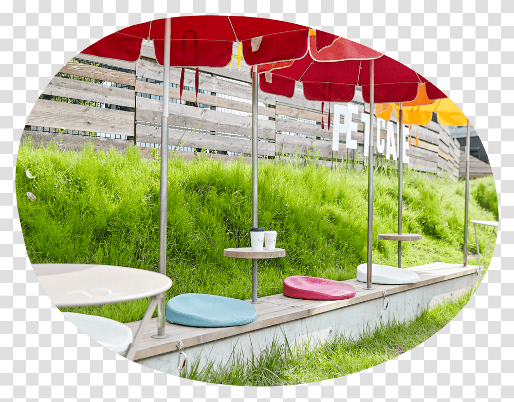 Outdoor Situations Fence, Grass, Plant, Patio Umbrella, Outdoors Transparent Png