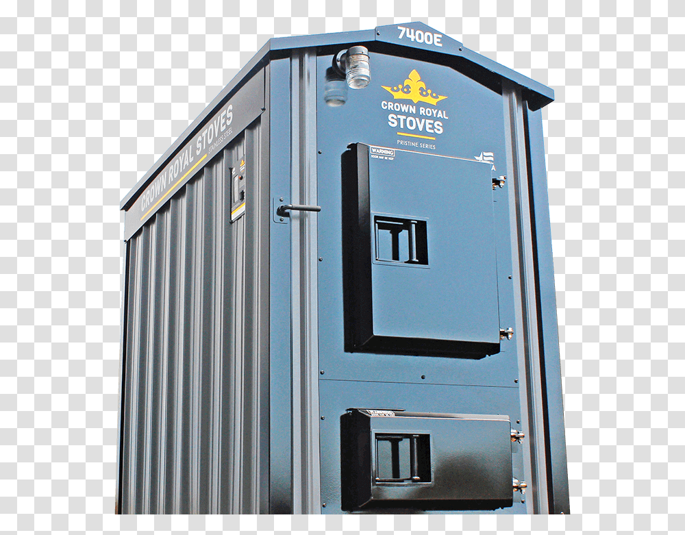 Outdoor Wood Furnace Pristine 7400e Crown Royal, Shipping Container, Housing, Building, Outdoors Transparent Png