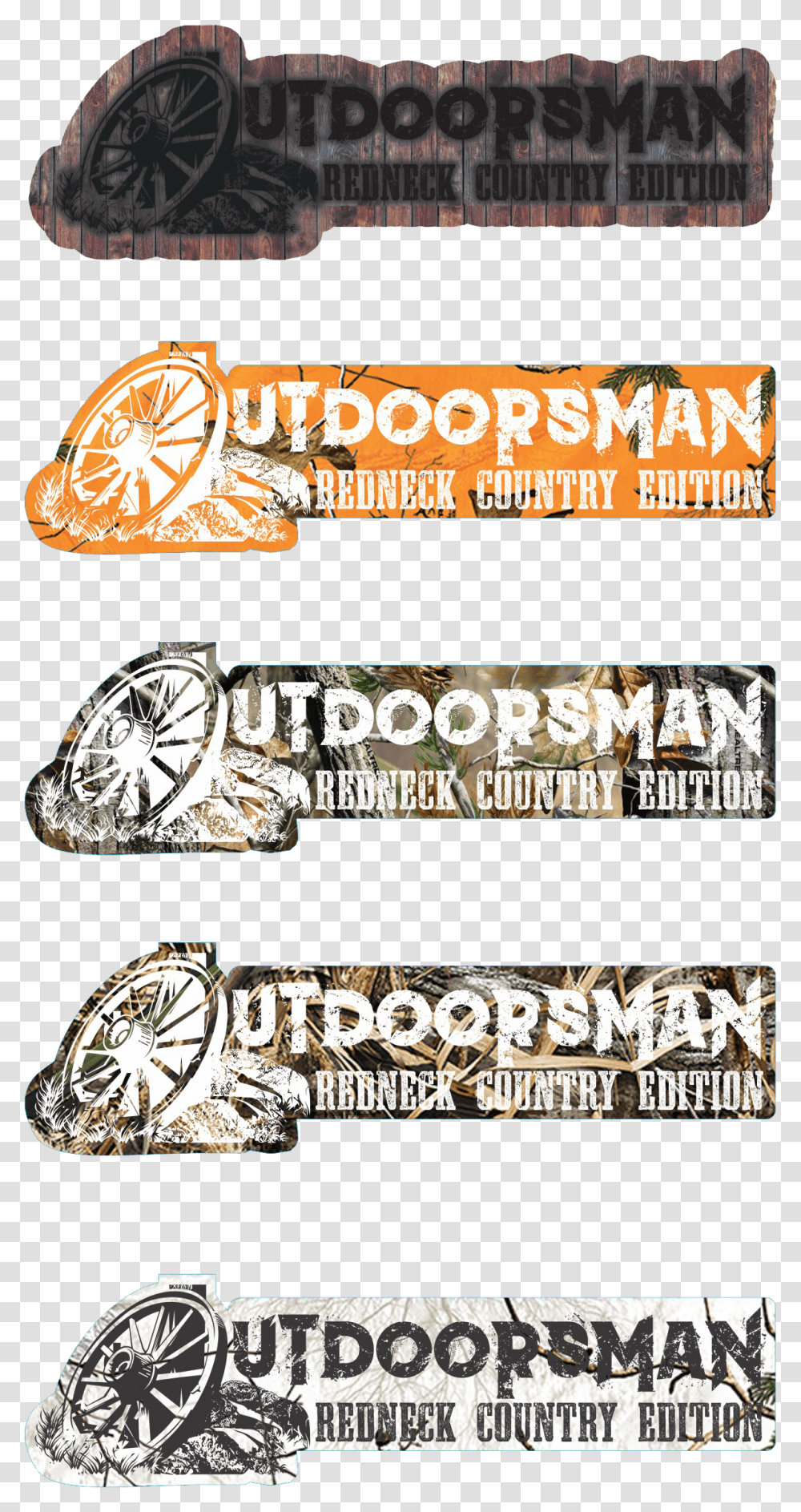 Outdoorsman Poster, Logo, Symbol, Trademark, Label Transparent Png