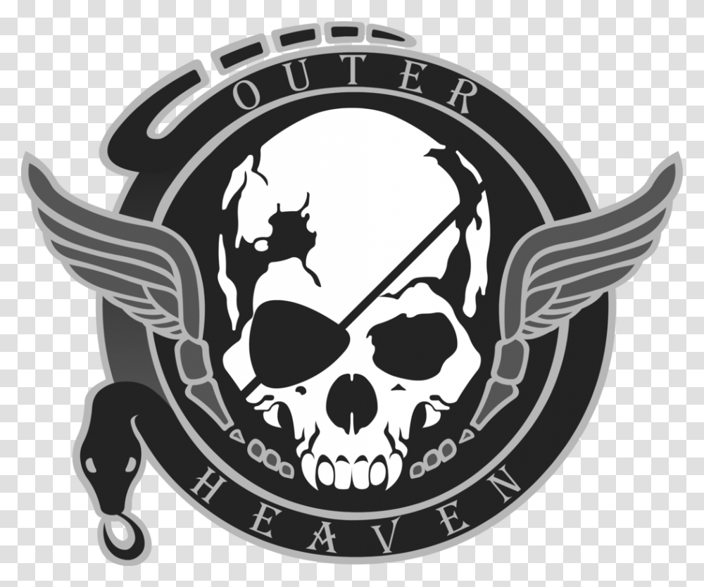 Outer Heaven Logo, Emblem, Trademark Transparent Png