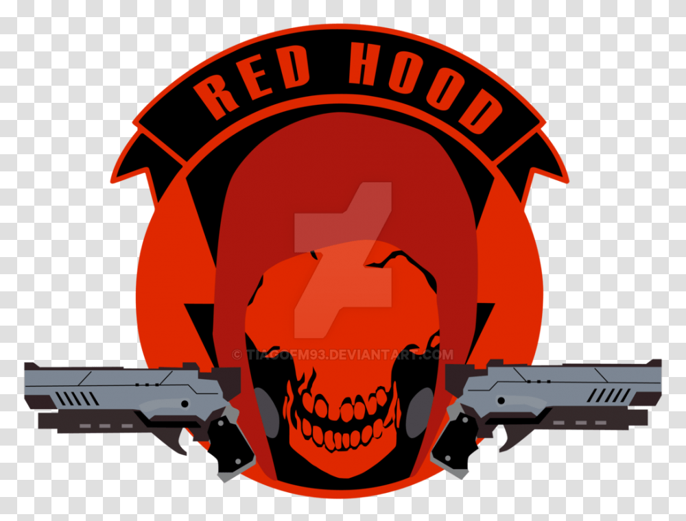 Outer Red Hood, Weapon, Weaponry, Gun, Handgun Transparent Png