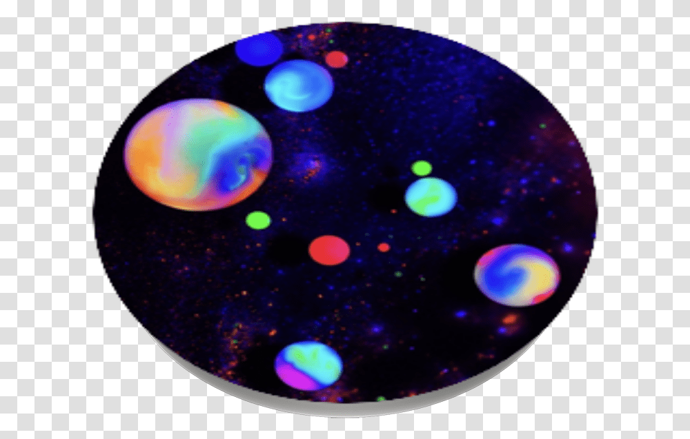 Outer Space Planet Popsockets Circle, Astronomy, Lighting, Universe, Sphere Transparent Png