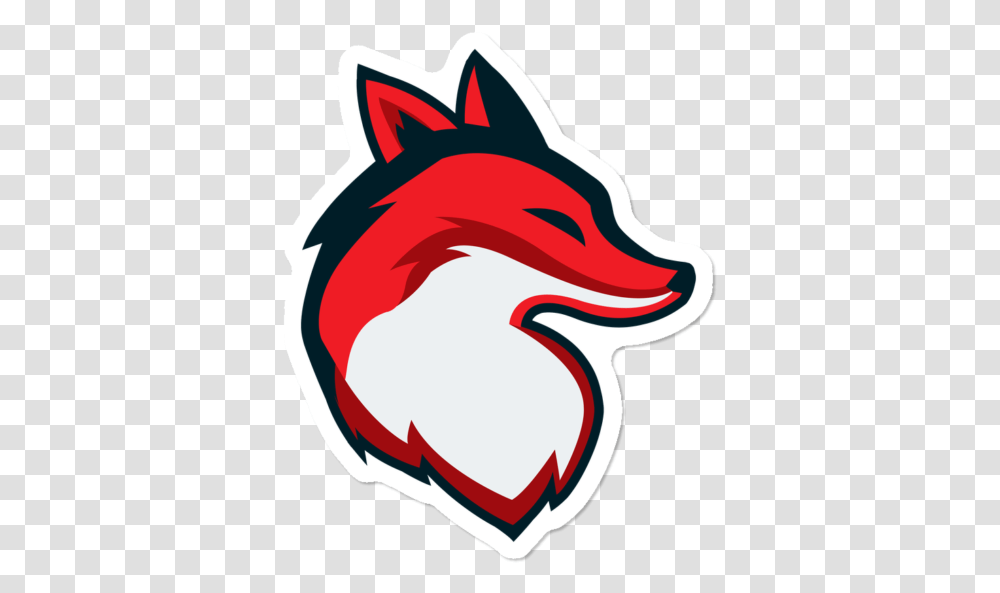 Outfoxed Fox Logo Sticker By Fox Logo, Label, Text Transparent Png