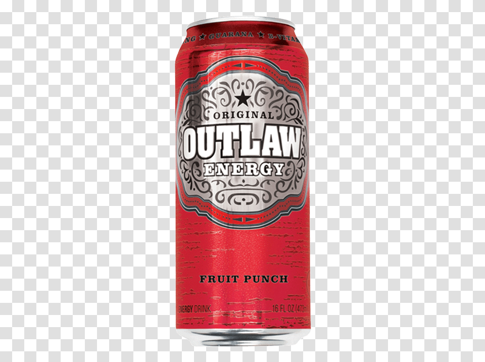 Outlaw Energy Fruit Punch Outlaw Energy Drink, Beer, Alcohol, Beverage, Bottle Transparent Png