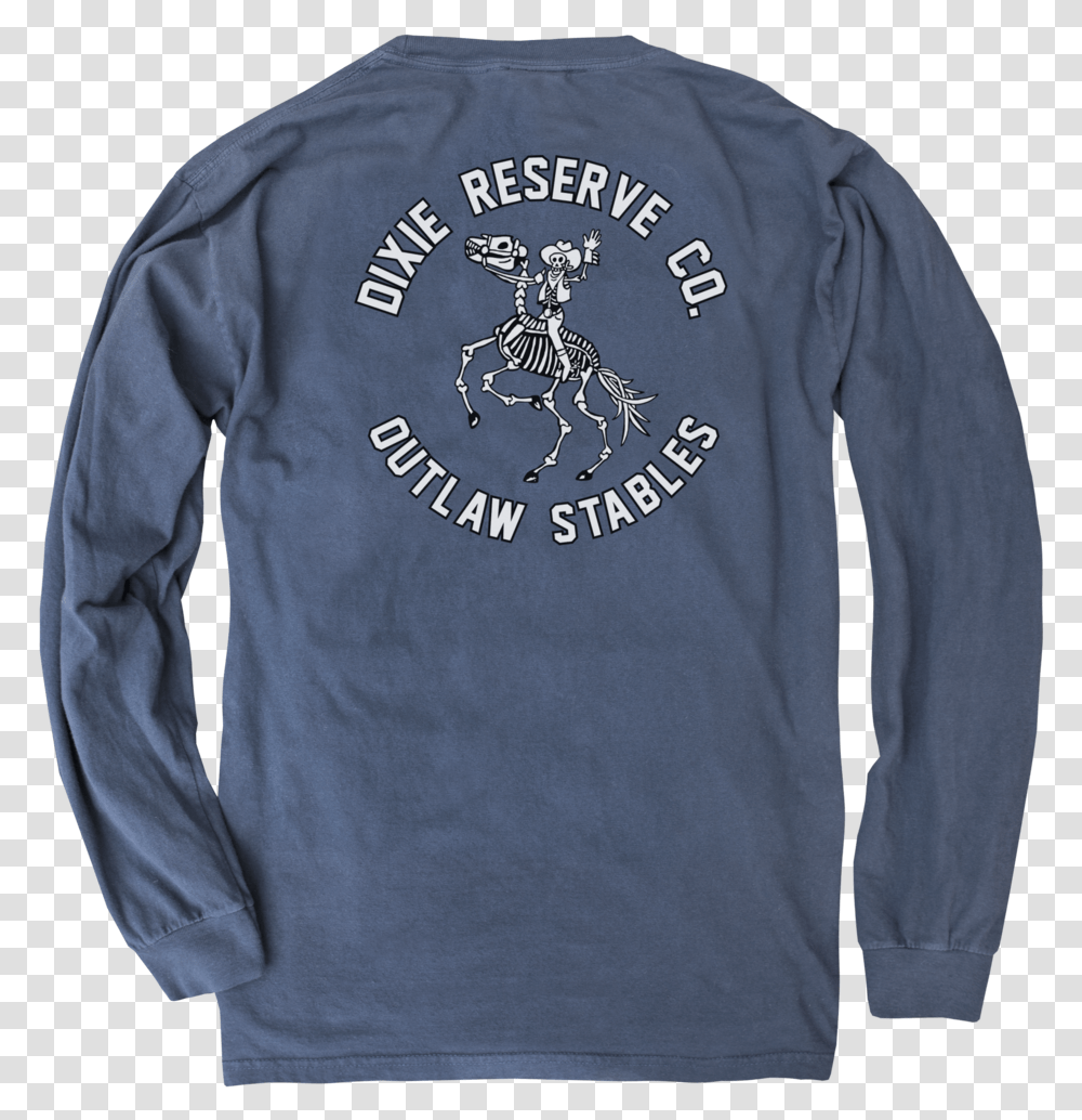 Outlaw Stables Long Sleeved T Shirt, Apparel, Sweatshirt, Sweater Transparent Png