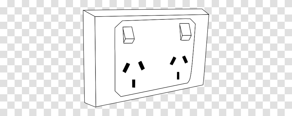 Outlet White Board, Adapter, Electrical Device, Electrical Outlet Transparent Png