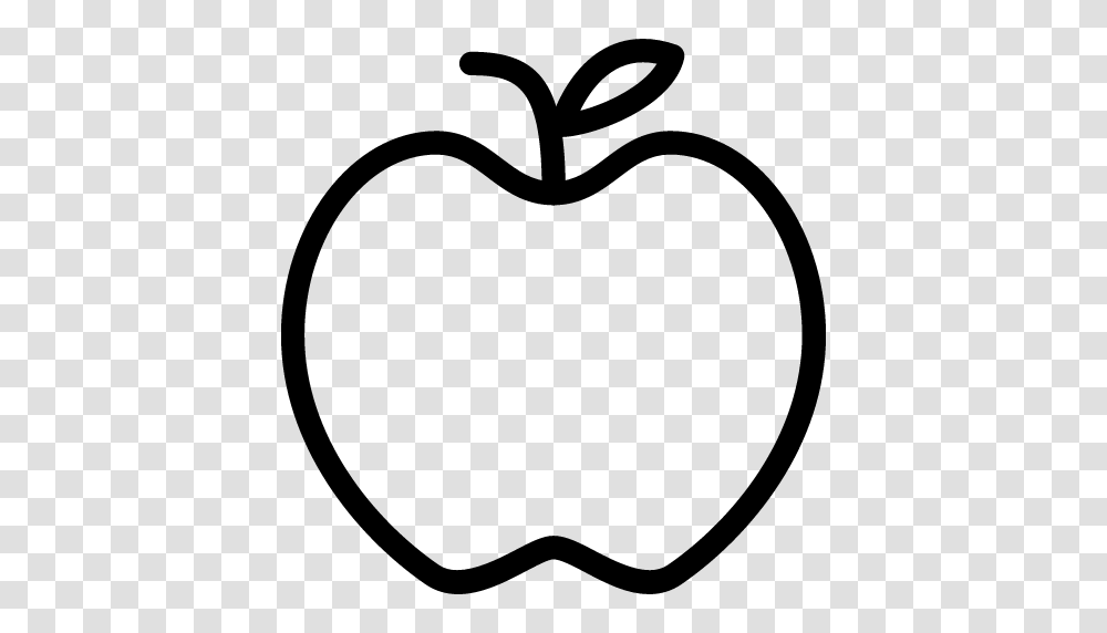 Outline Apple Outline Apple Images, Gray, World Of Warcraft Transparent Png