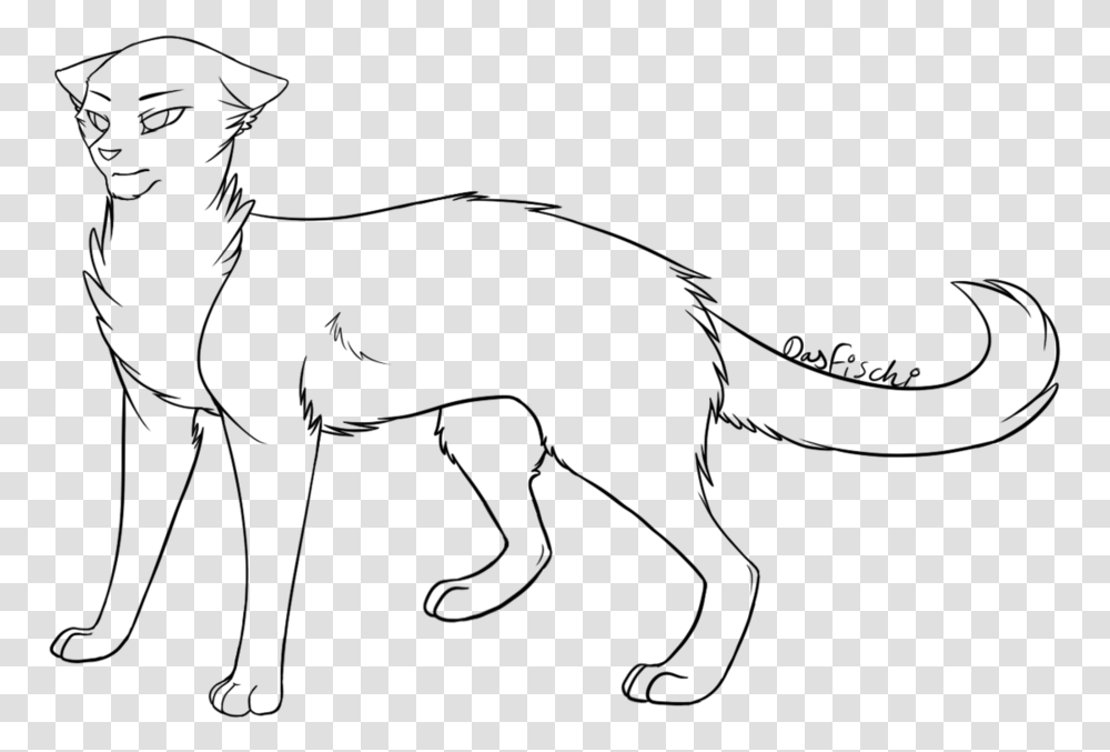 Outline At Getdrawings Com Outline Drawings Warrior Cats, Gray, World Of Warcraft Transparent Png